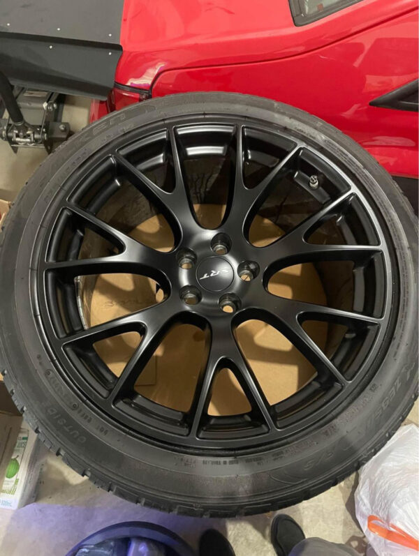 OEM Hellcat webbed wheels